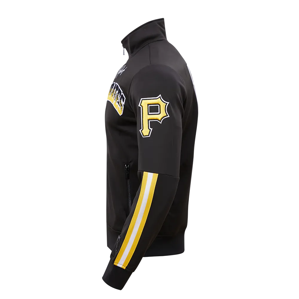 MLB PITTSBURGH PIRATES HOMETOWN MEN'S TRACK JACKET (BLACK)