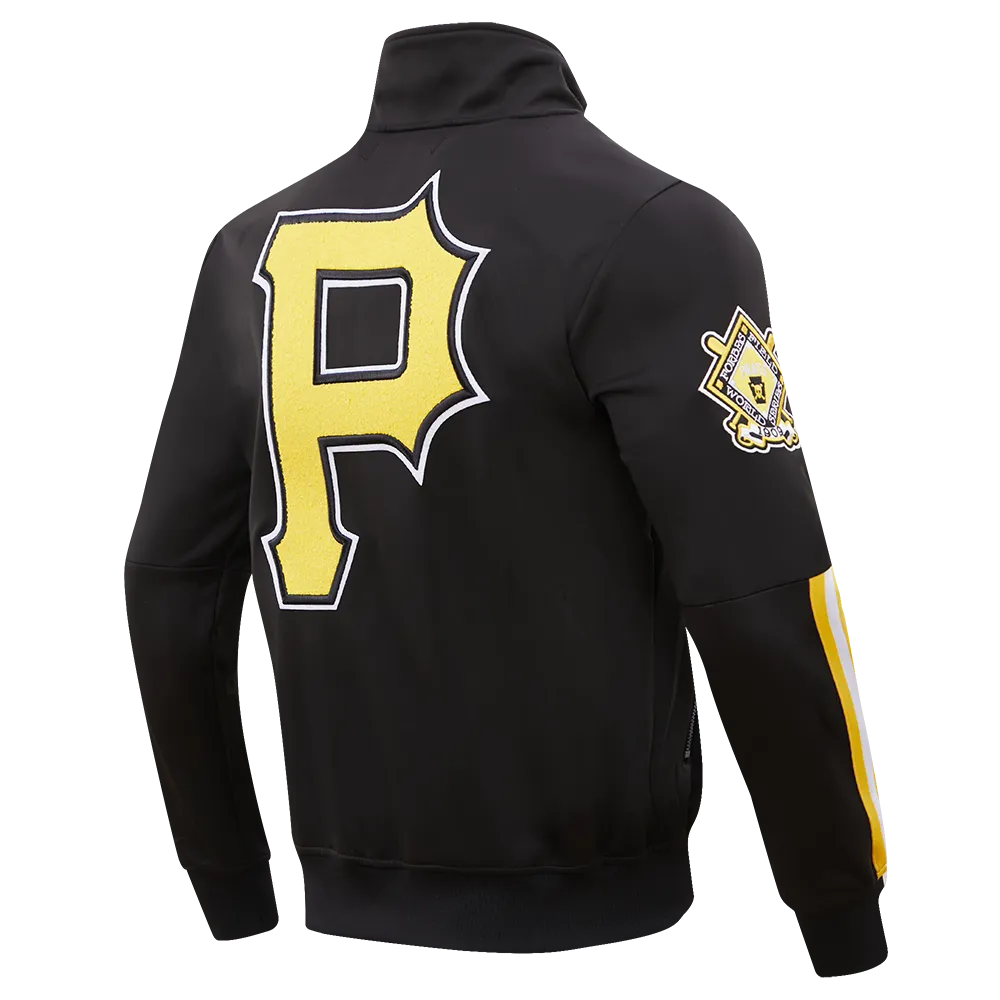 MLB PITTSBURGH PIRATES HOMETOWN MEN'S TRACK JACKET (BLACK)