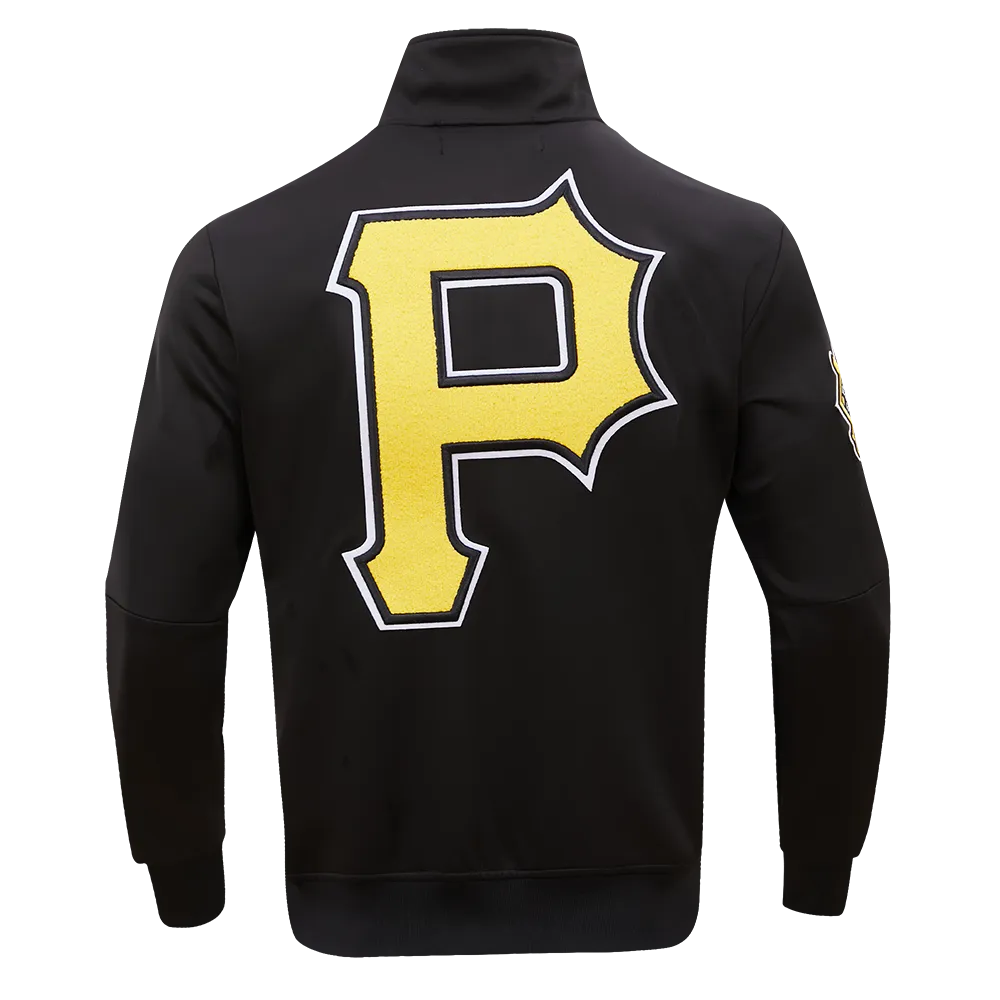 MLB PITTSBURGH PIRATES HOMETOWN MEN'S TRACK JACKET (BLACK)