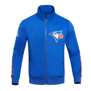 MLB TORONTO BLUE JAYS CLASSIC MEN'S TRACK JACKET (ROYAL BLUE)