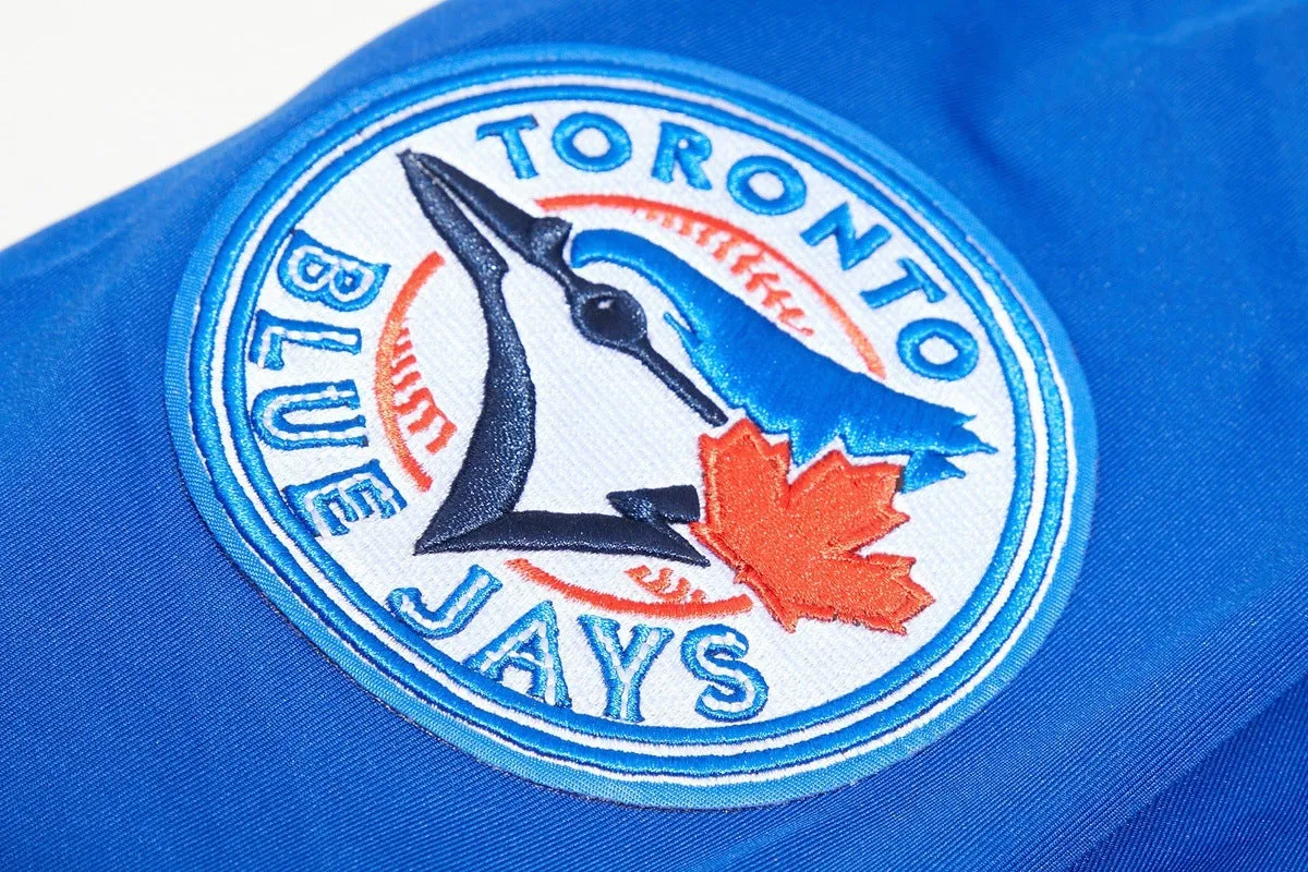 MLB TORONTO BLUE JAYS CLASSIC MEN'S TRACK JACKET (ROYAL BLUE)