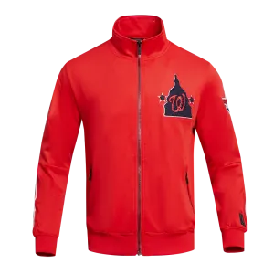 MLB WASHINGTON NATIONALS CLASSIC MEN'S DK TRACK JACKET (RED)