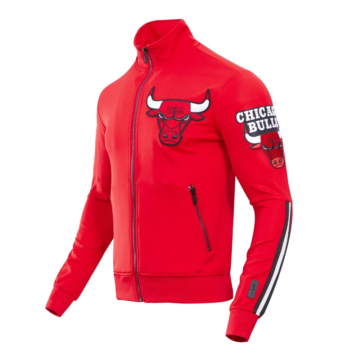 NBA CHICAGO BULLS CLASSIC MEN'S TRACK JACKET (RED)