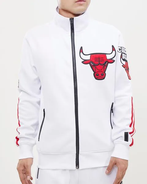 NBA CHICAGO BULLS CLASSIC MEN'S TRACK JACKET (RED)