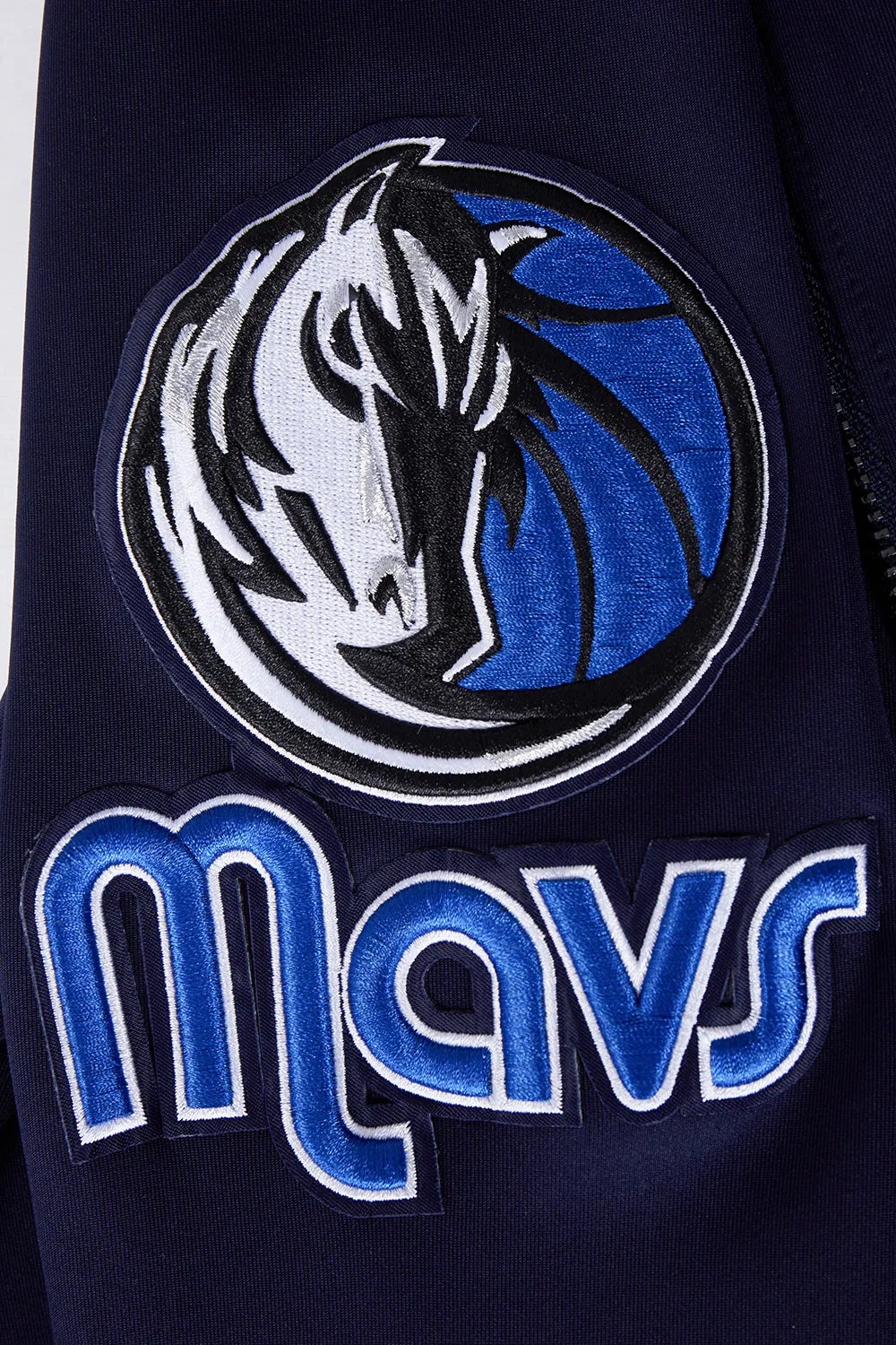 NBA DALLAS MAVERICKS CLASSIC MEN'S DK TRACK JACKET (MIDNIGHT NAVY)