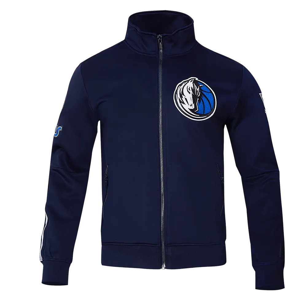 NBA DALLAS MAVERICKS CLASSIC MEN'S DK TRACK JACKET (MIDNIGHT NAVY)