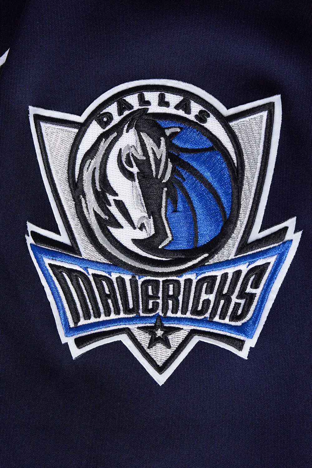 NBA DALLAS MAVERICKS CLASSIC MEN'S DK TRACK JACKET (MIDNIGHT NAVY)