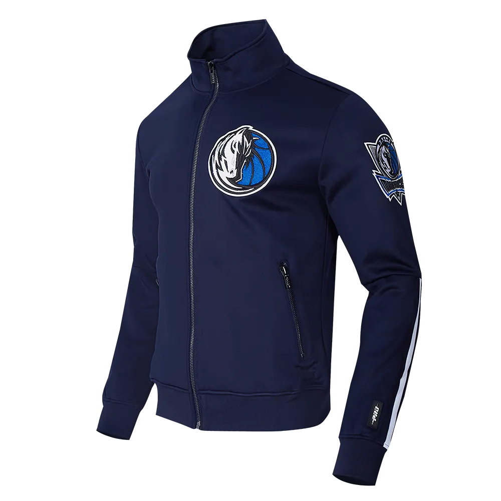 NBA DALLAS MAVERICKS CLASSIC MEN'S DK TRACK JACKET (MIDNIGHT NAVY)