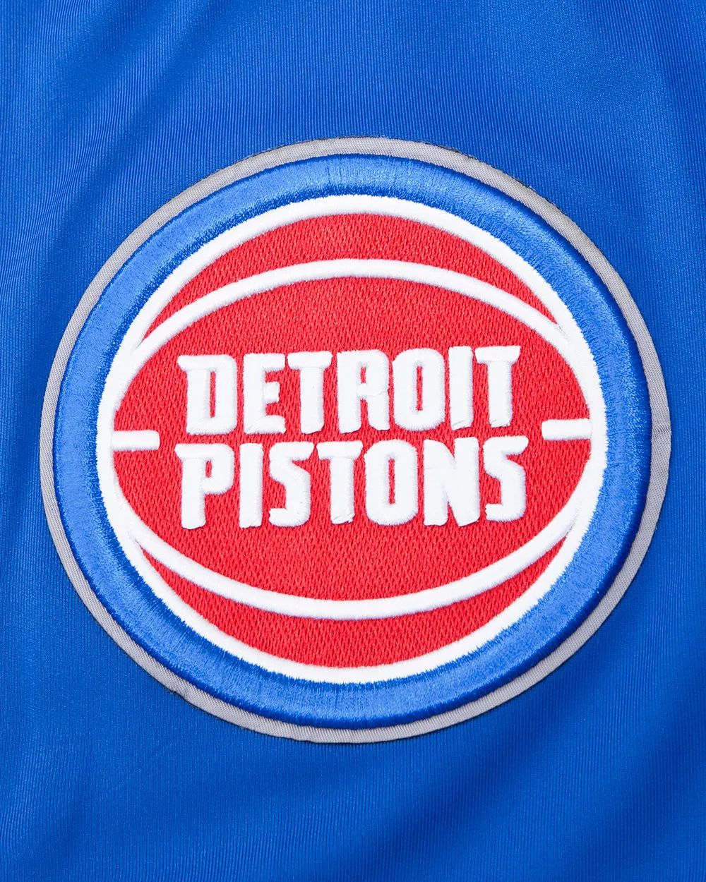 NBA DETROIT PISTONS CLASSIC MEN'S DK TRACK JACKET (ROYAL BLUE/RED)