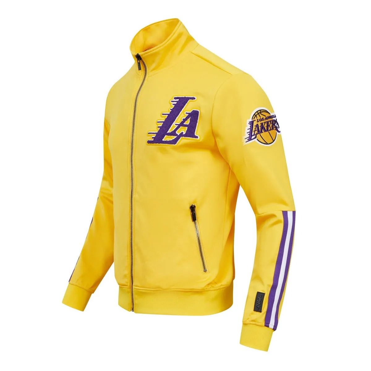 NBA LOS ANGELES LAKERS CLASSIC MEN'S TRACK JACKET (YELLOW)