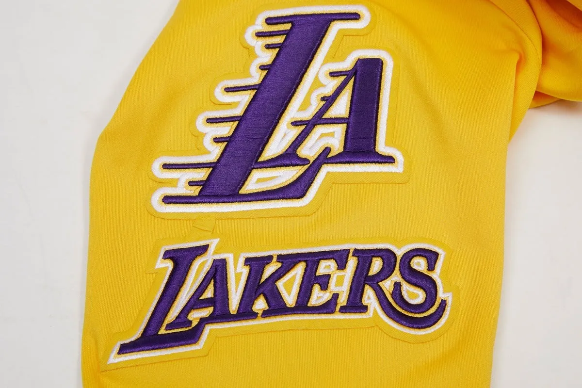 NBA LOS ANGELES LAKERS CLASSIC MEN'S TRACK JACKET (YELLOW)