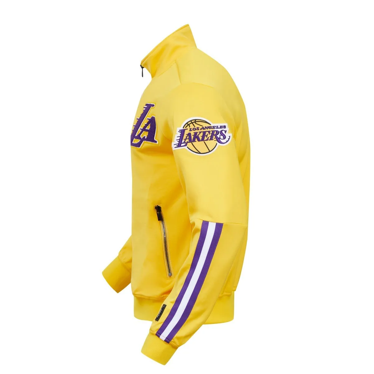 NBA LOS ANGELES LAKERS CLASSIC MEN'S TRACK JACKET (YELLOW)