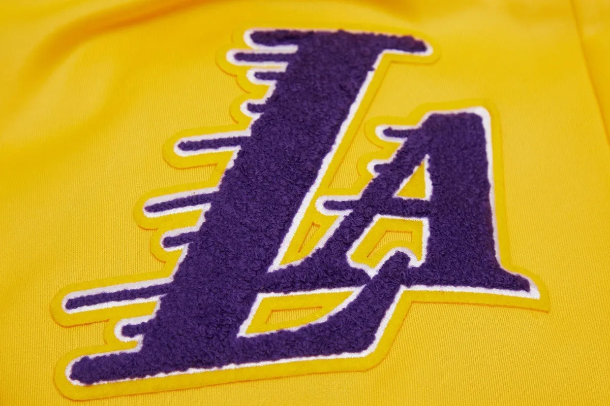 NBA LOS ANGELES LAKERS CLASSIC MEN'S TRACK JACKET (YELLOW)