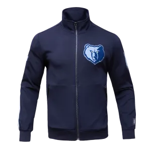 NBA MEMPHIS GRIZZLIES CLASSIC MEN'S TRACK JACKET (MIDNIGHT NAVY)