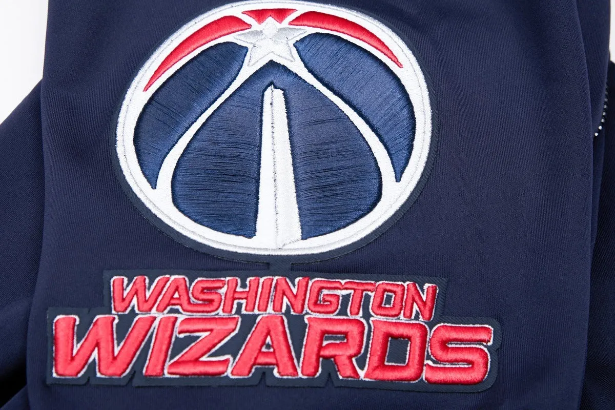 NBA WASHINGTON WIZARDS CLASSIC MEN'S TRACK JACKET (MIDNIGHT NAVY)