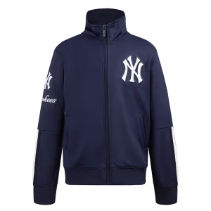 NEW YORK YANKEES CLASSIC LITTLE BOYS TRACK JACKET (MIDNIGHT NAVY)