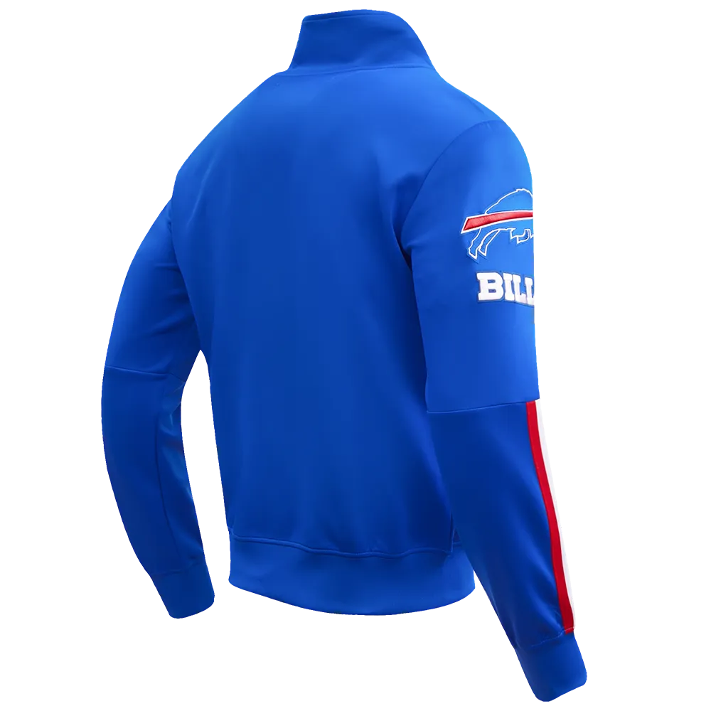 NFL BUFFLO BILLS CLASSIC MEN'S DK TRACK JACKET (ROYAL BLUE)