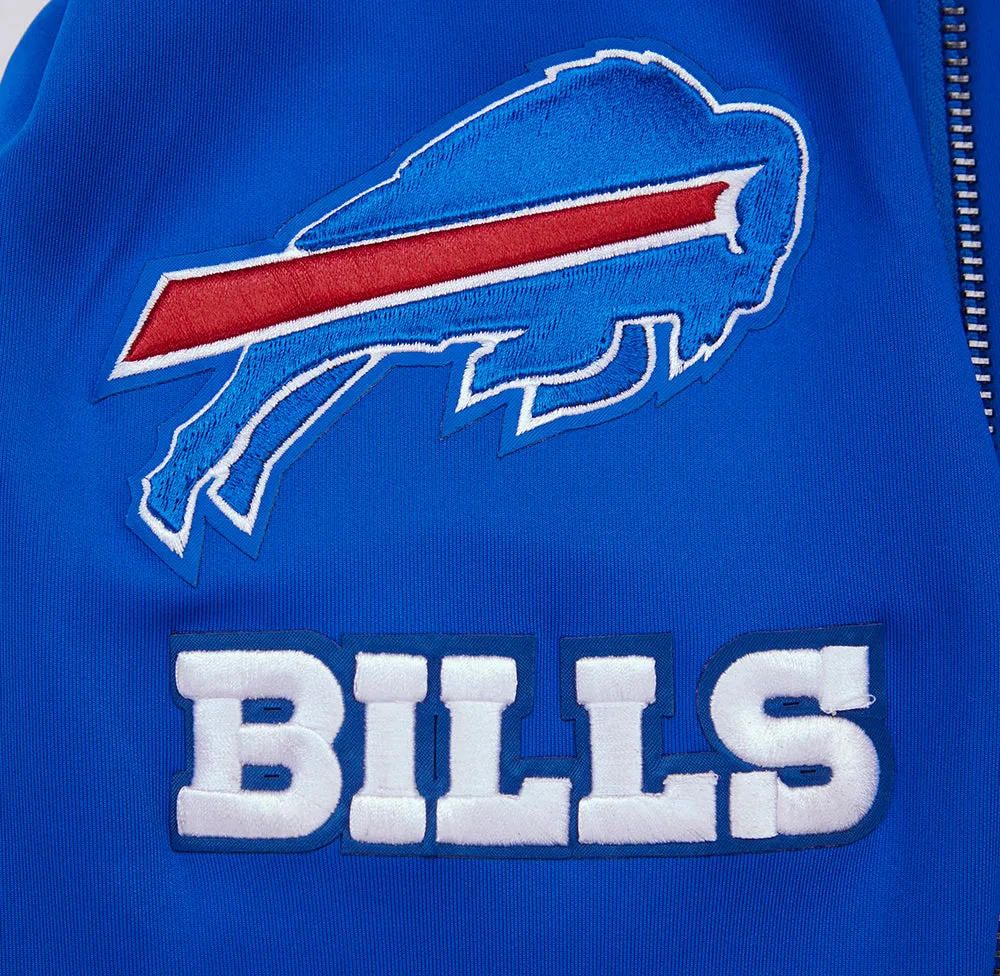 NFL BUFFLO BILLS CLASSIC MEN'S DK TRACK JACKET (ROYAL BLUE)