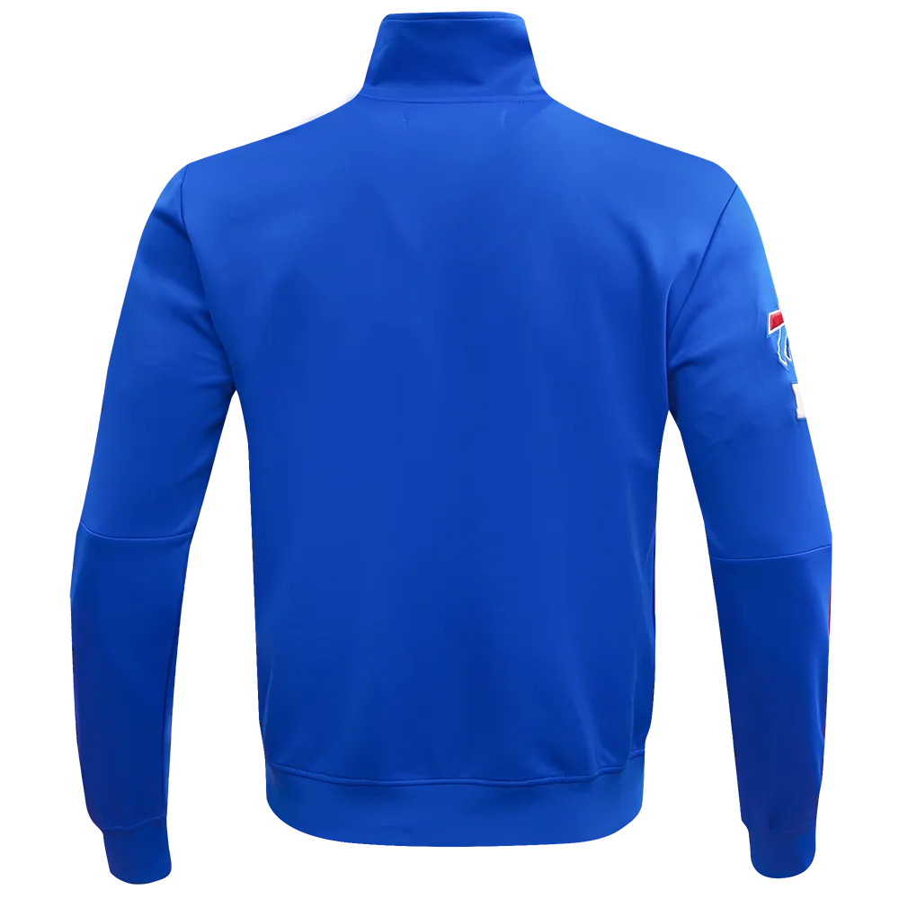 NFL BUFFLO BILLS CLASSIC MEN'S DK TRACK JACKET (ROYAL BLUE)