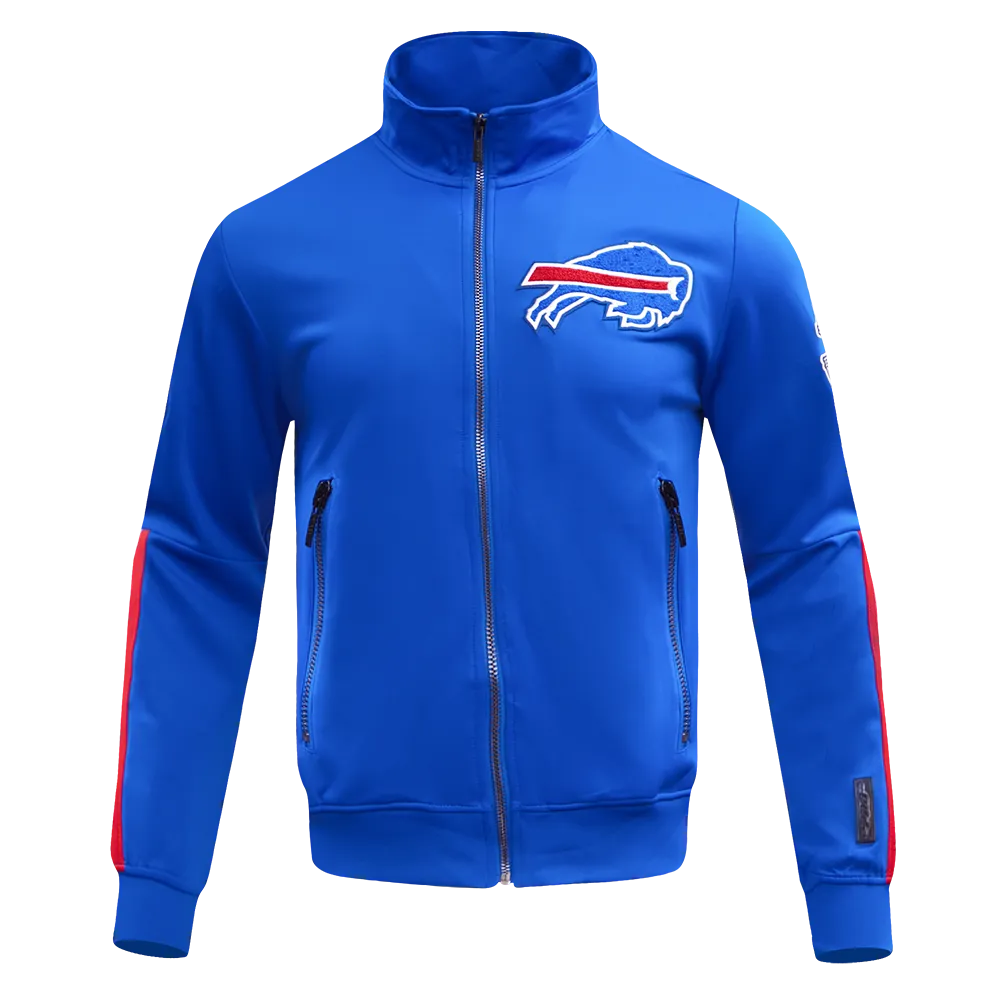 NFL BUFFLO BILLS CLASSIC MEN'S DK TRACK JACKET (ROYAL BLUE)