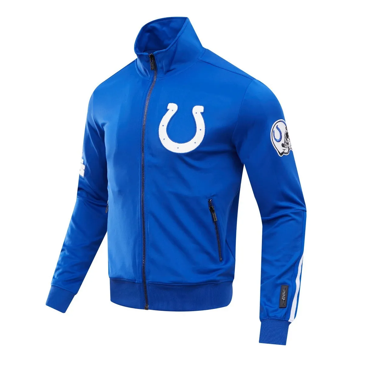 NFL INDIANAPOLIS COLTS CLASSIC MEN'S TRACK JACKET (ROYAL BLUE)