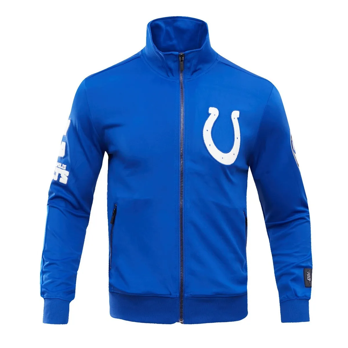 NFL INDIANAPOLIS COLTS CLASSIC MEN'S TRACK JACKET (ROYAL BLUE)