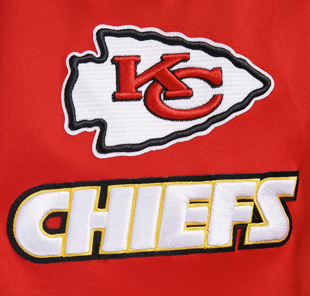 NFL KANSAS CITY CHIEFS CLASSIC MEN'S DK TRACK JACKET (RED)