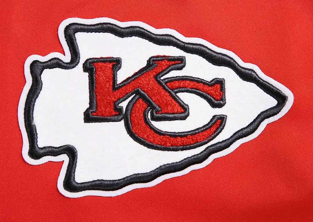 NFL KANSAS CITY CHIEFS CLASSIC MEN'S DK TRACK JACKET (RED)