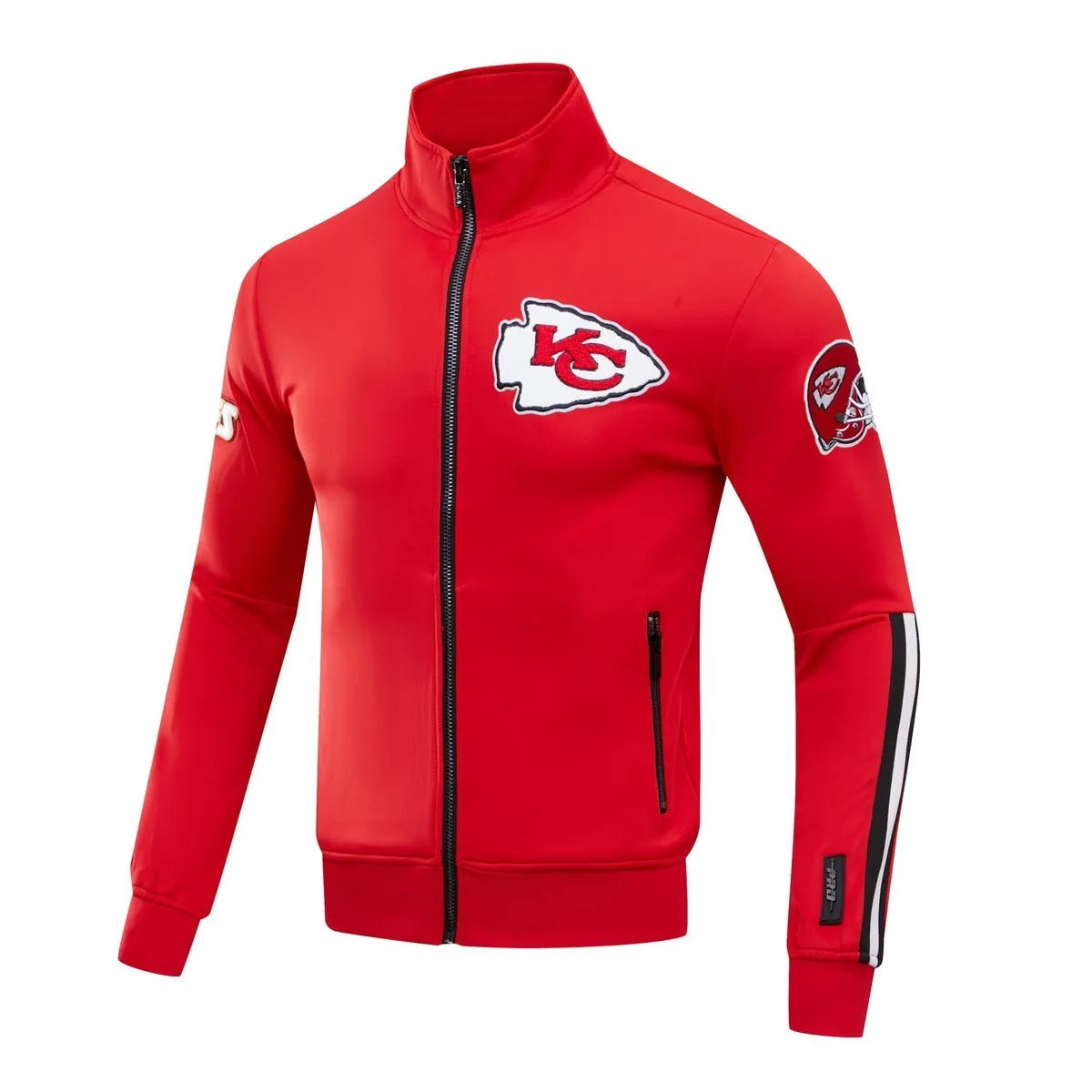 NFL KANSAS CITY CHIEFS CLASSIC MEN'S TRACK JACKET (RED)