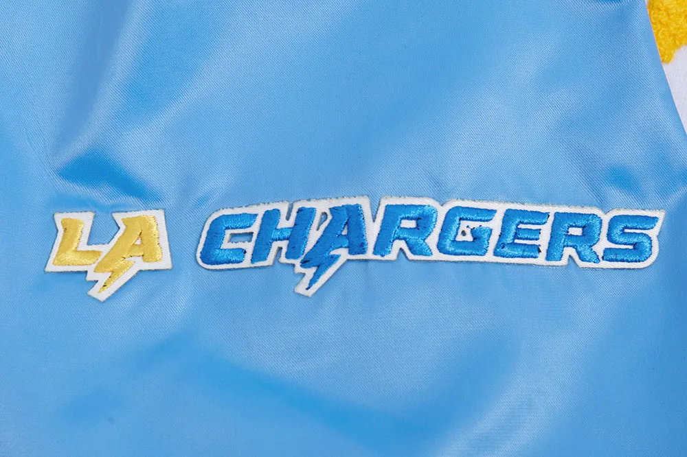 NFL LOS ANGELES CHARGERS MASHUP MEN'S TRACK JACKET (LIGHT BLUE)