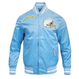 NFL LOS ANGELES CHARGERS MASHUP MEN'S TRACK JACKET (LIGHT BLUE)