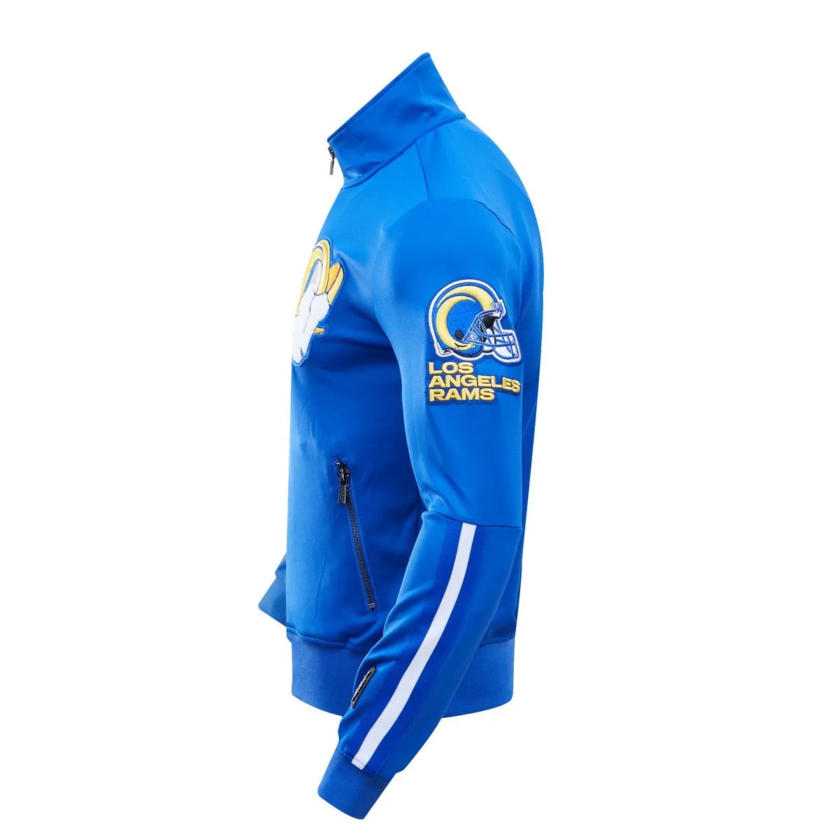 NFL LOS ANGELES RAMS CLASSIC MEN'S TRACK JACKET (ROYAL BLUE)