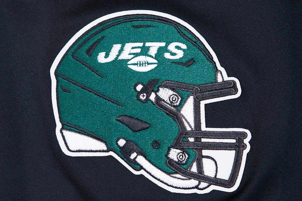 NFL NEW YORK JETS CLASSIC MEN'S DK TRACK JACKET (BLACK)