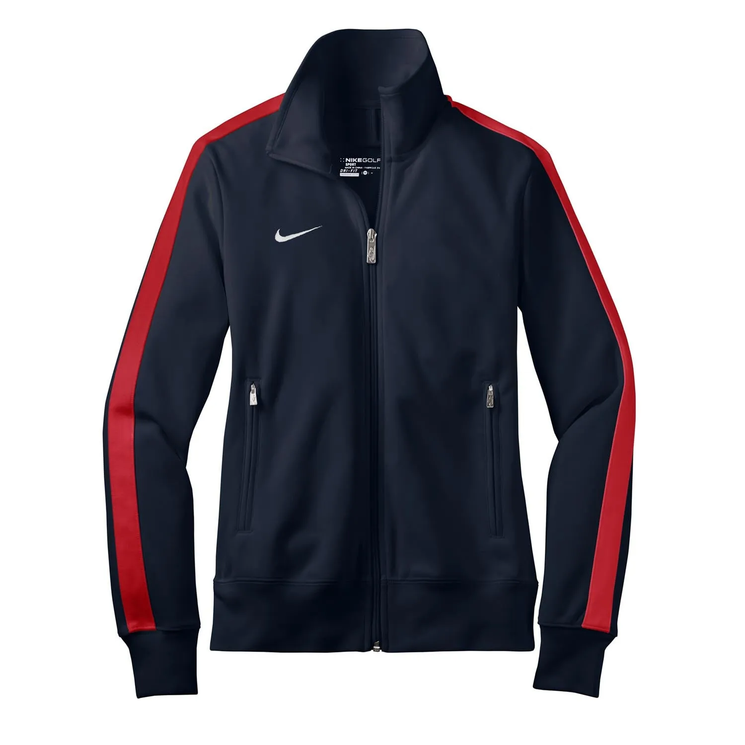 Nike Women's Navy/Red N98 Track Jacket