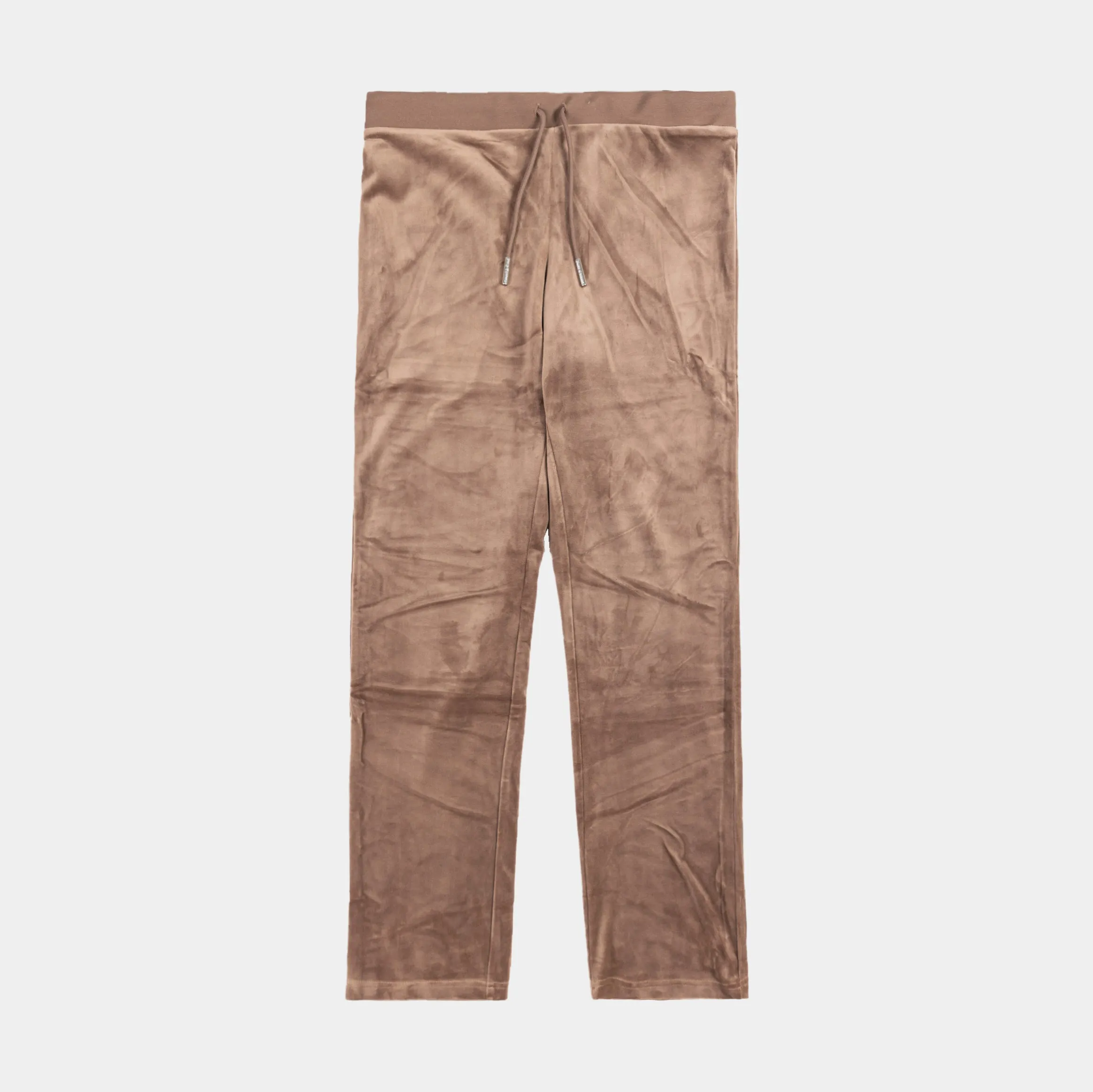 OG Big Bling Velour Womens Track Pants (Brown Sugar)