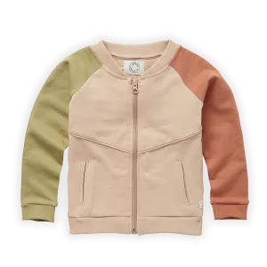 Organic Track Jacket "Colourblock"