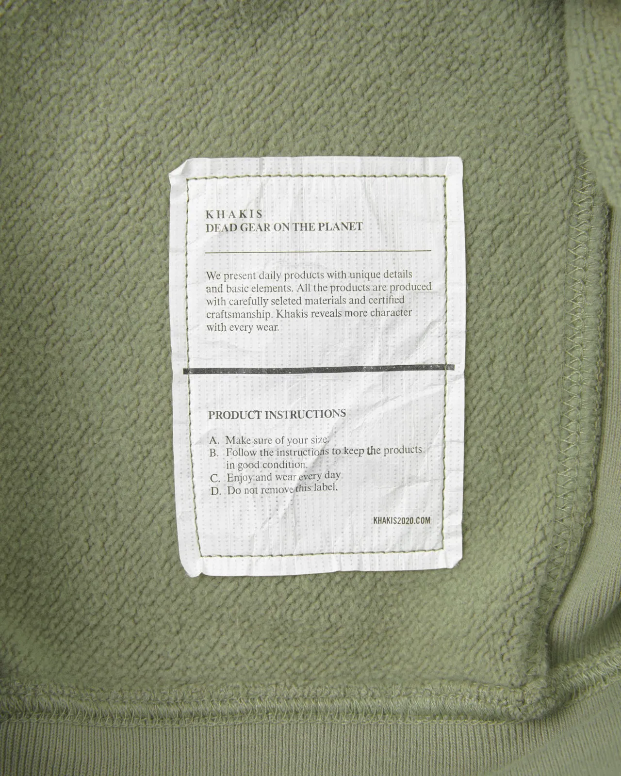 Overdyed Track Jacket Sage