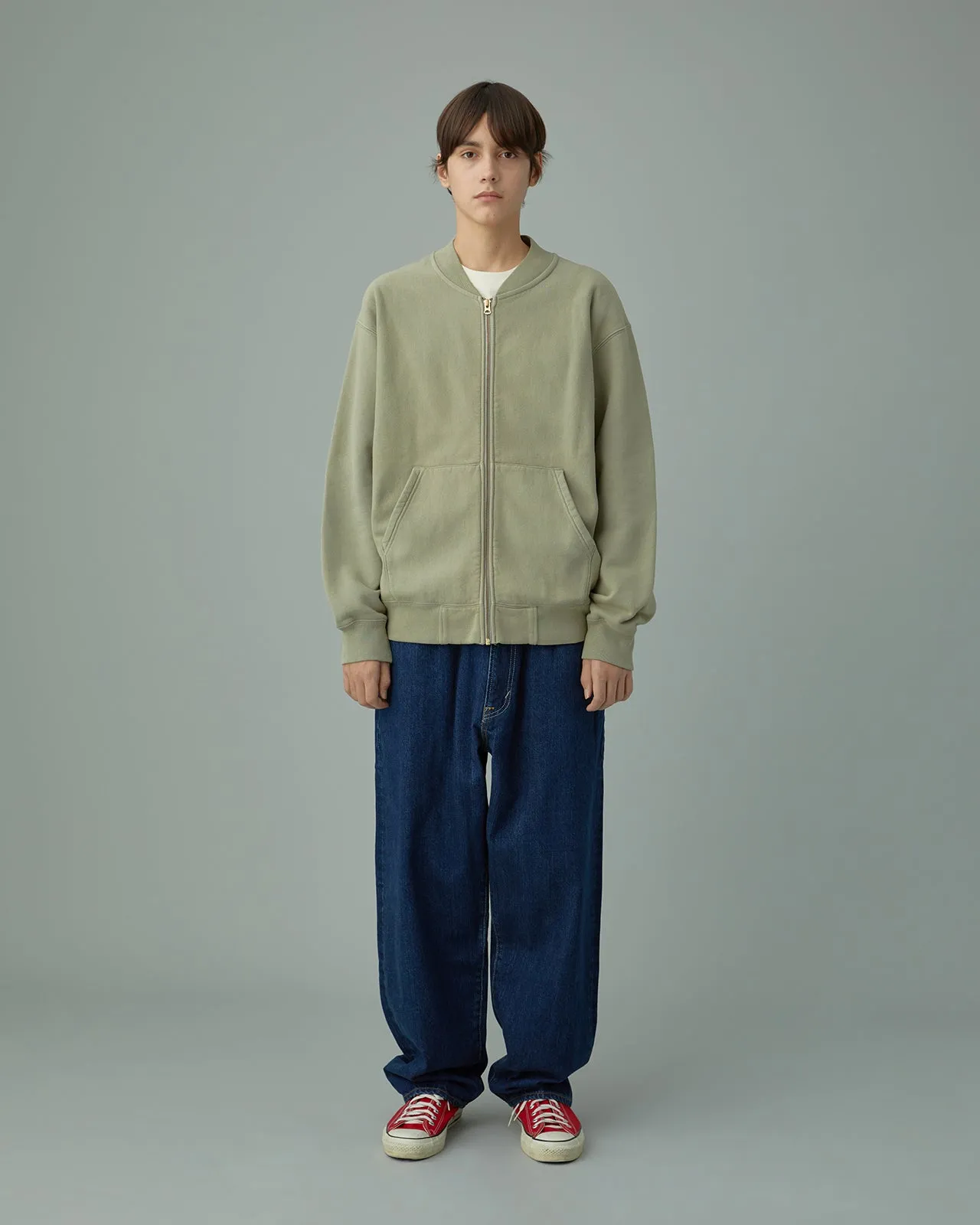 Overdyed Track Jacket Sage