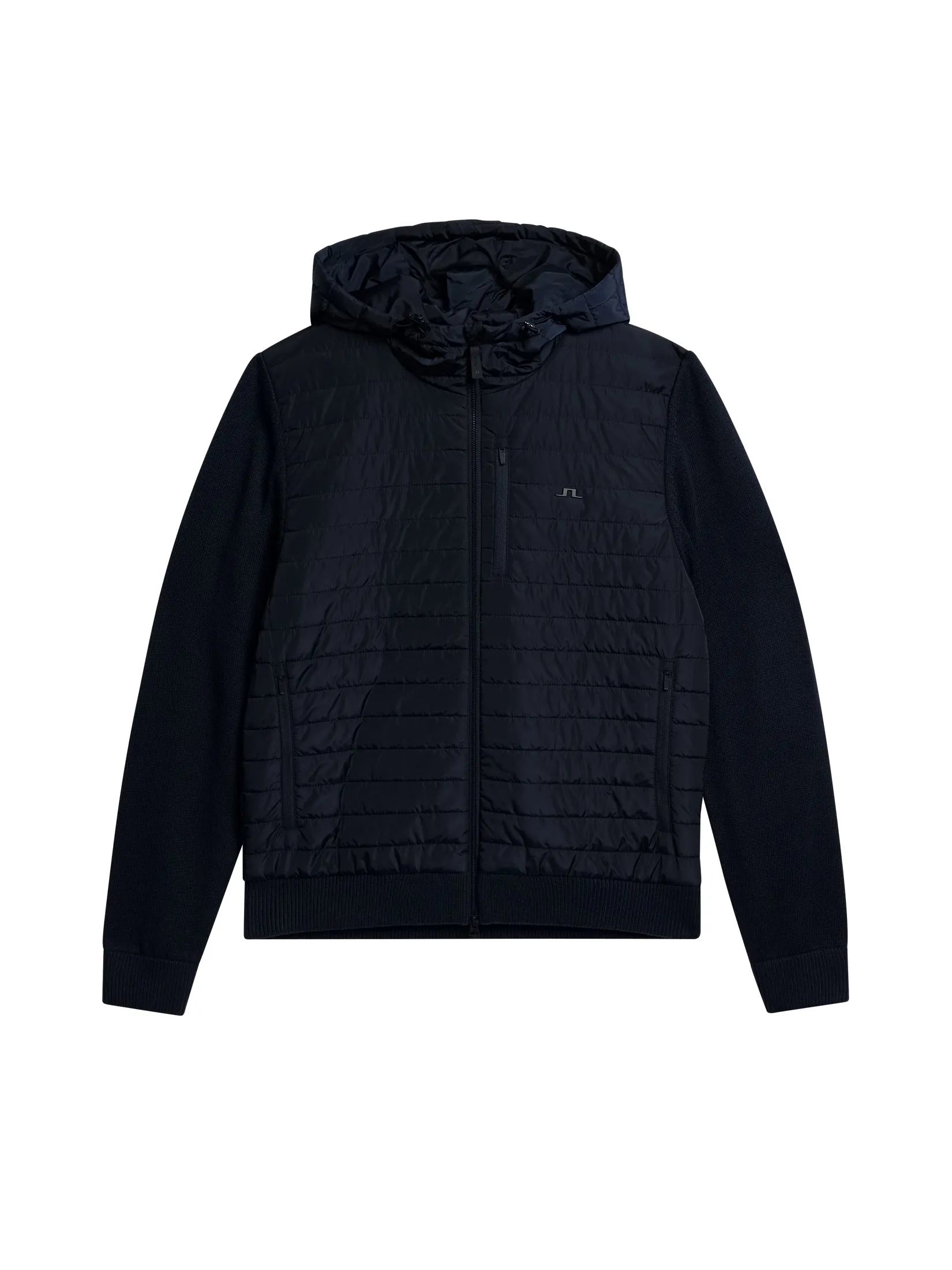 Pierre Knitted Hybrid Jacket / JL Navy