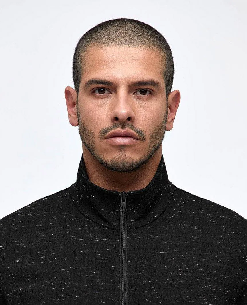 Ponte Track Jacket Black