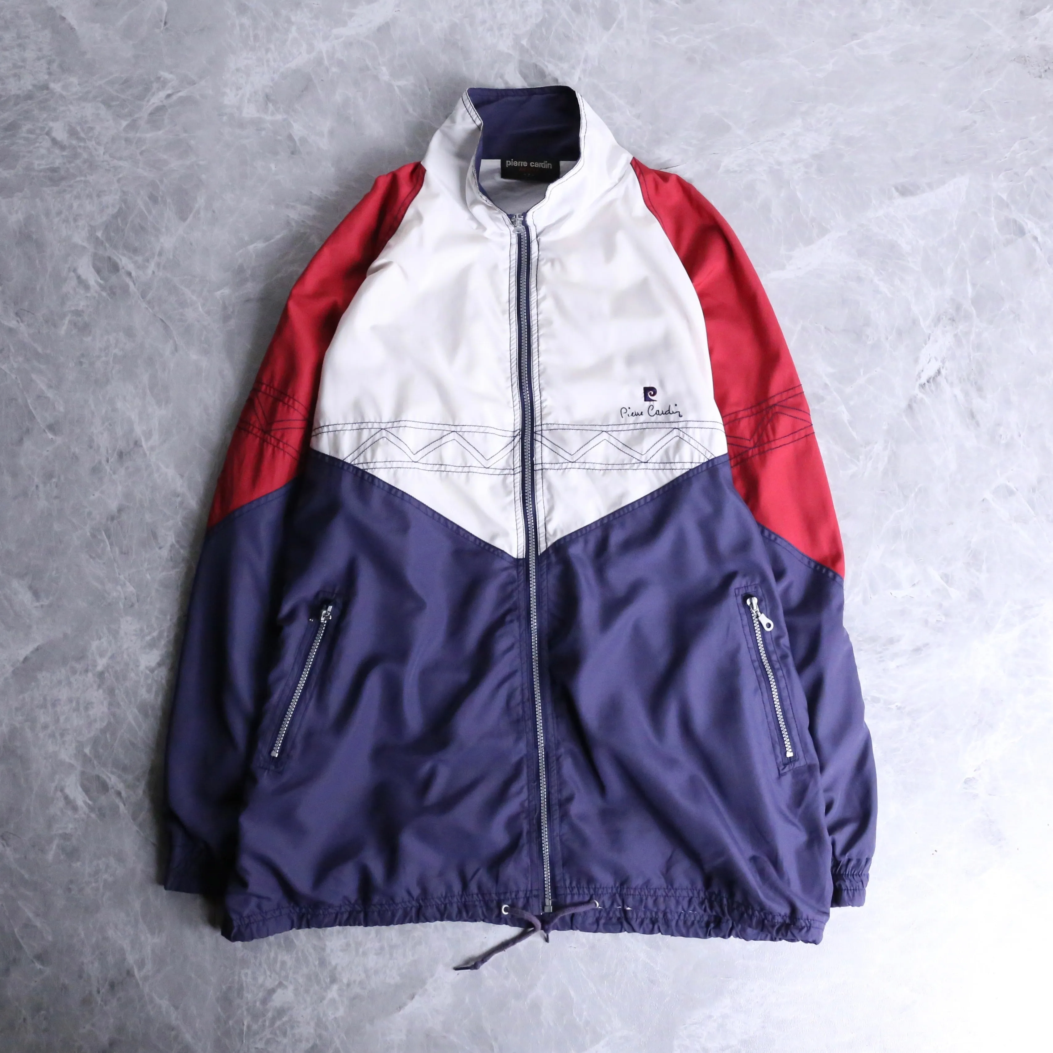 "Pierre Cardin" logo track jacket