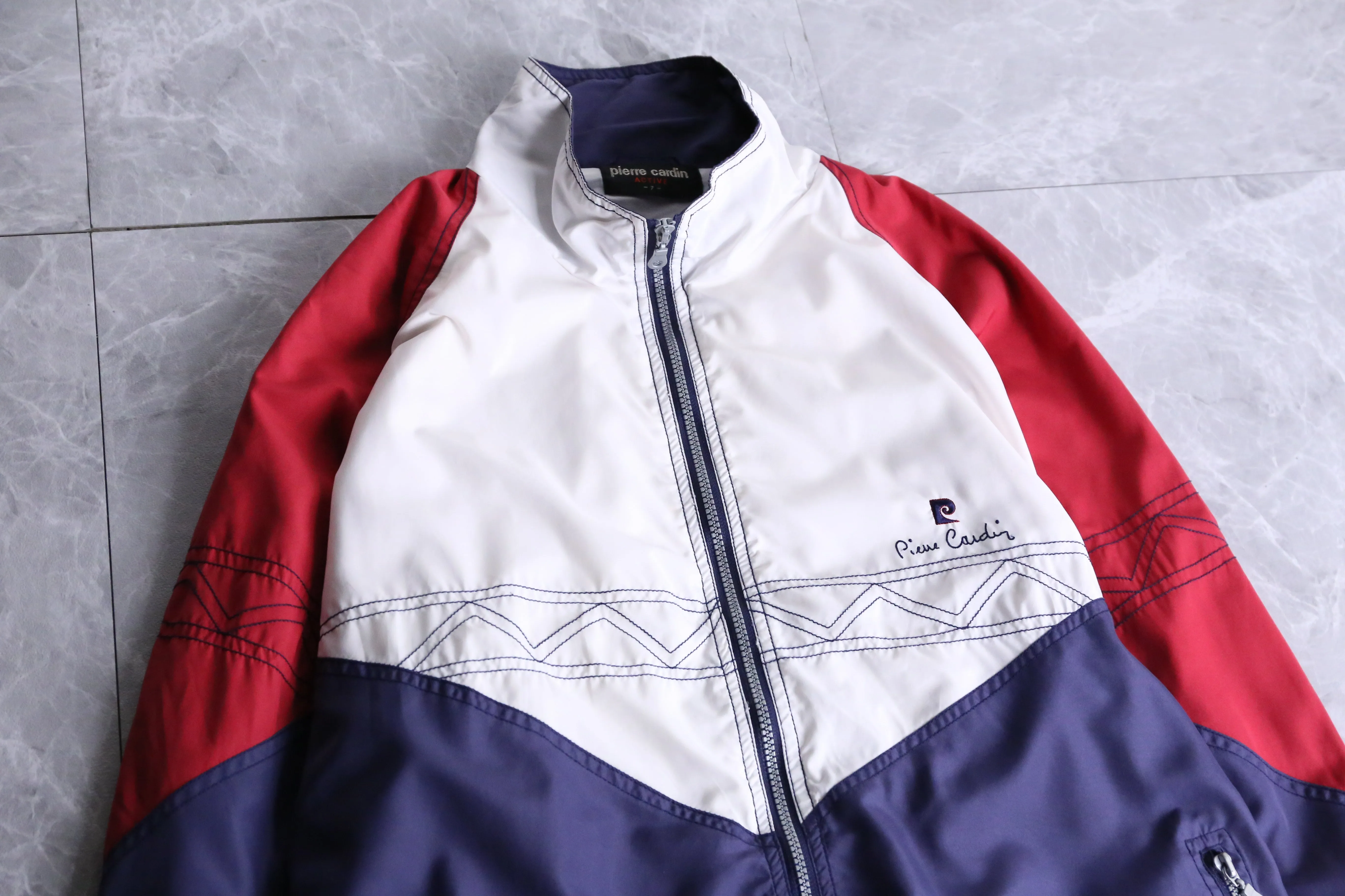 "Pierre Cardin" logo track jacket