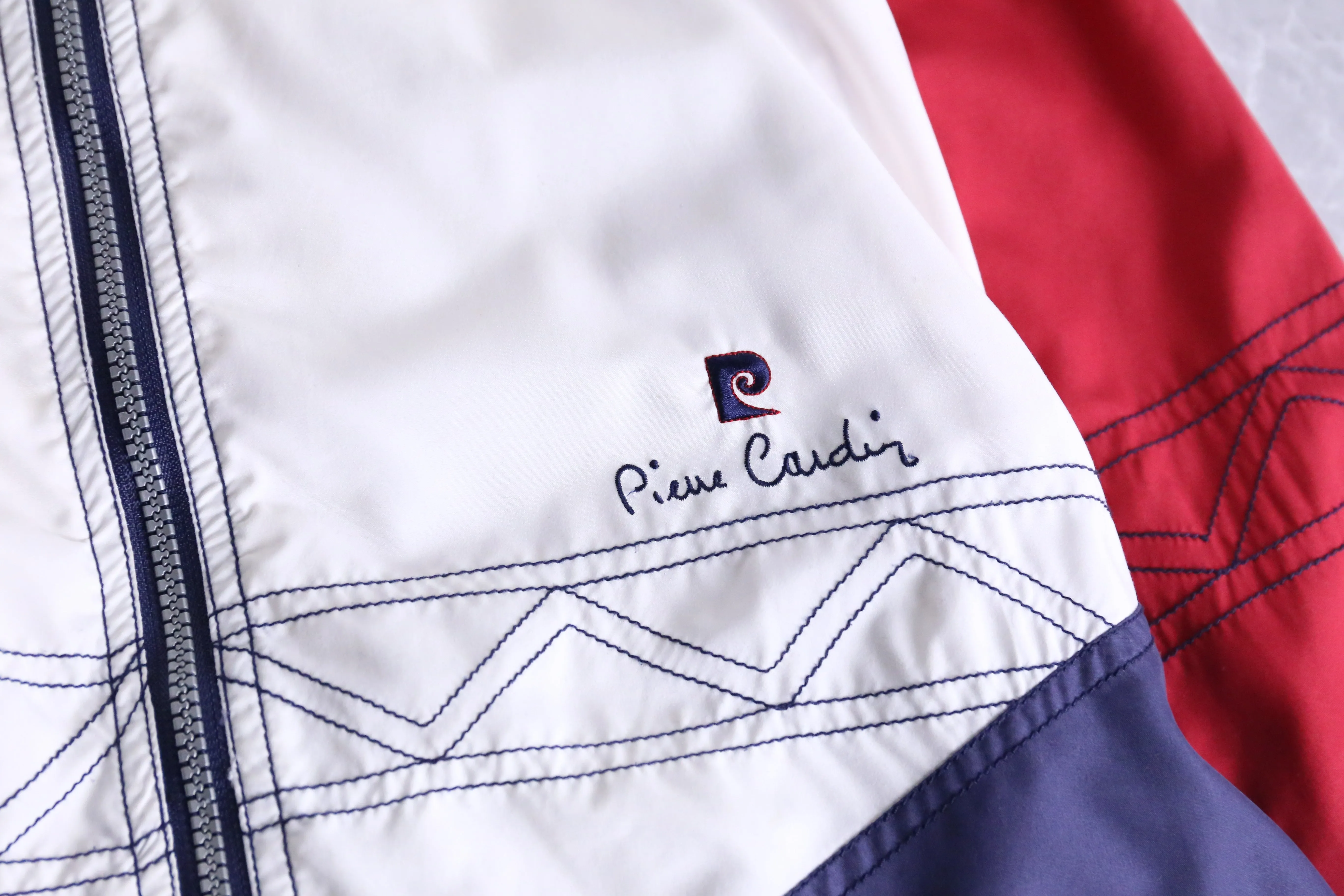 "Pierre Cardin" logo track jacket