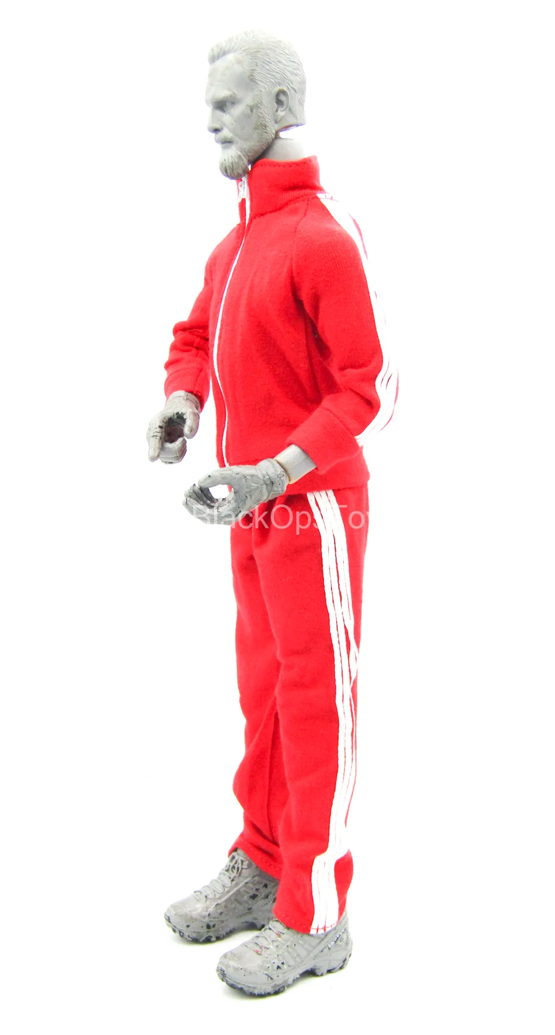 Red & White Track Suit Set