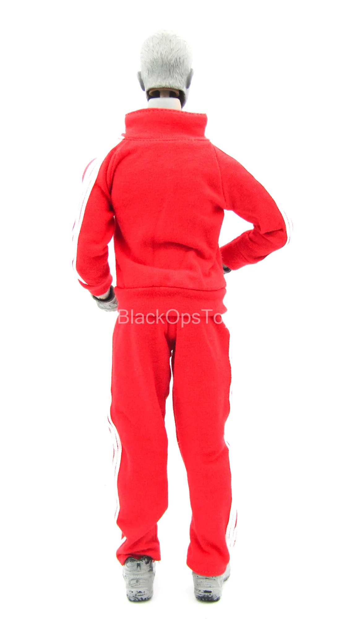 Red & White Track Suit Set