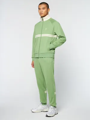 Sergio Tacchini DALLAS TRACK JACKET ARCHIVIO- JADE GREEN/ PEARL IVORY & Pants set