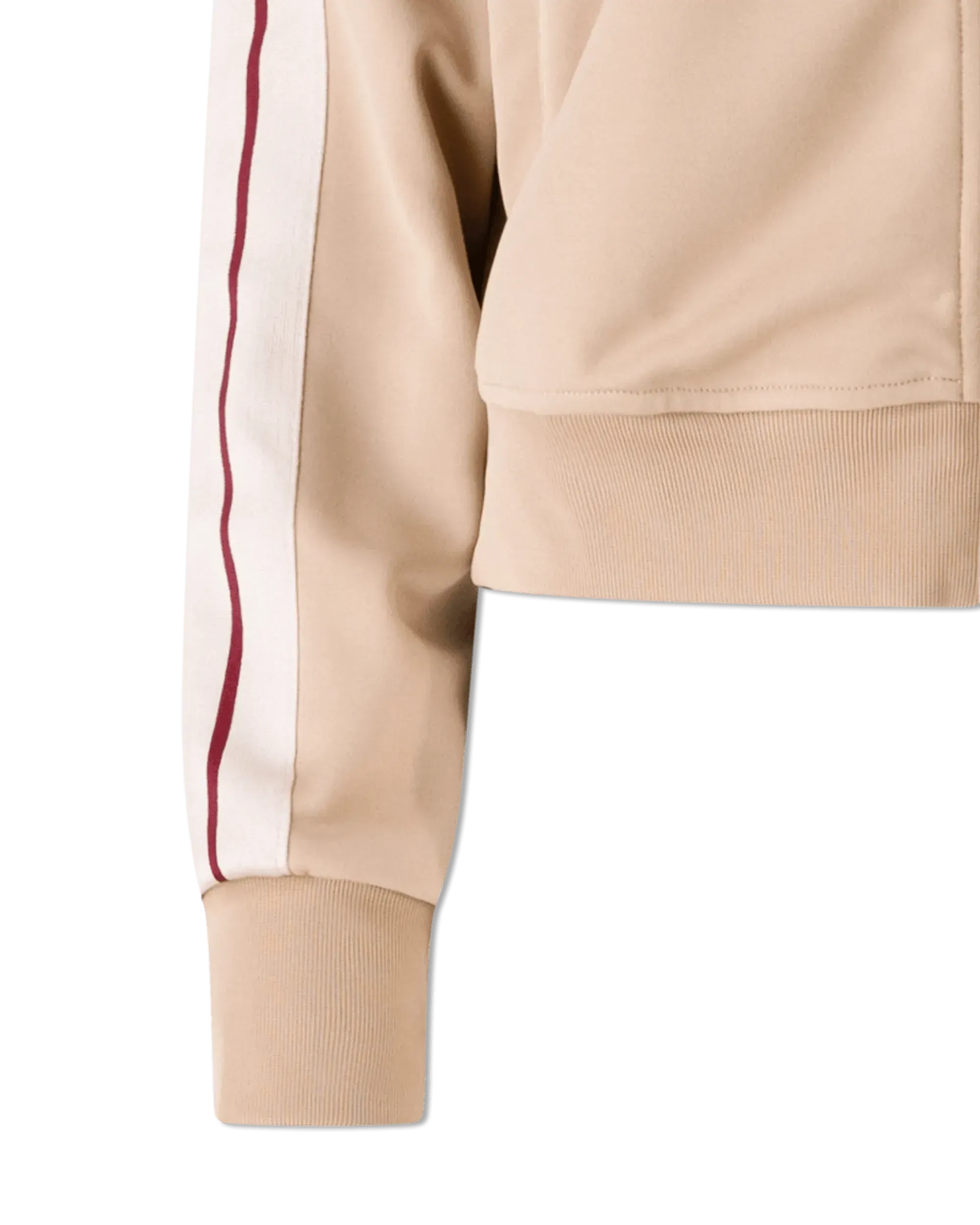 Side Striped Collared Track Jacket