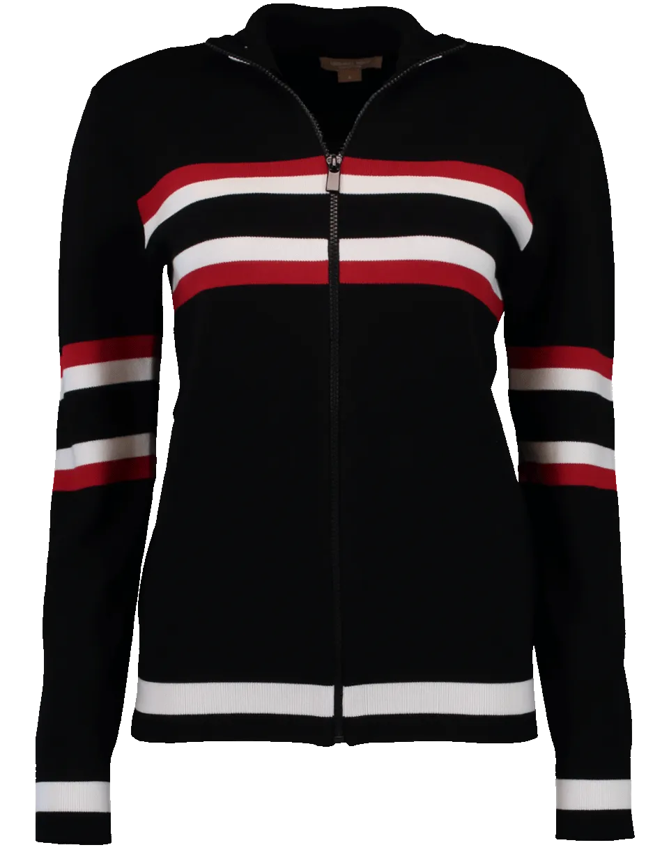 Striped Track Jacket