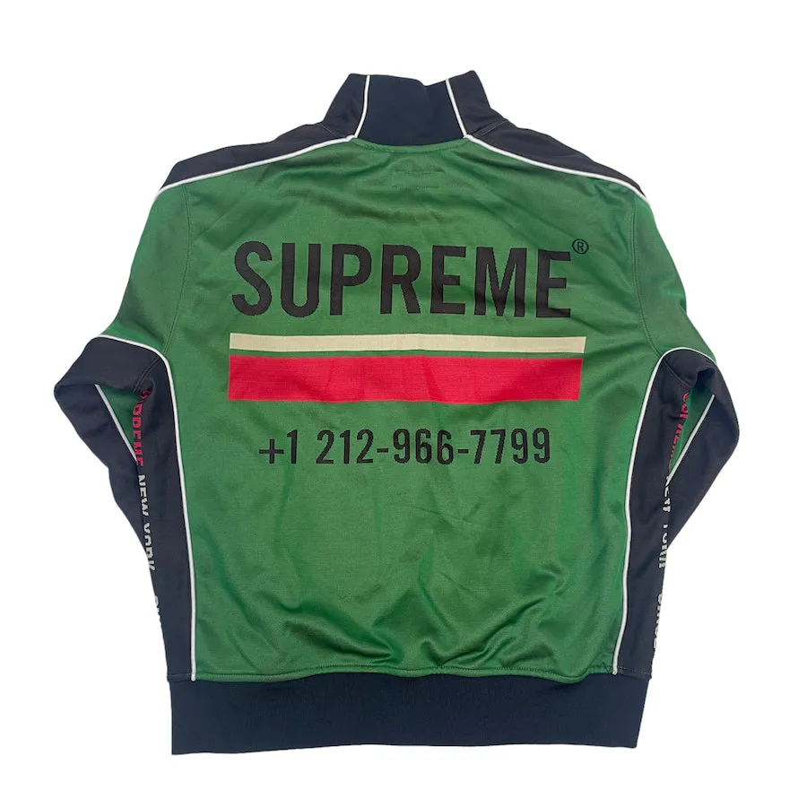 SUPREME GREEN TRACK JACKET