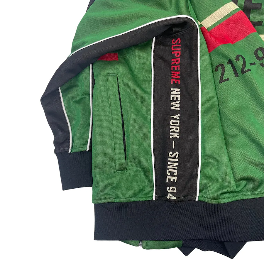 SUPREME GREEN TRACK JACKET